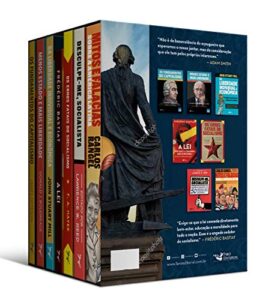 Box Biblioteca do Pensamento Liberal - Adam Smith, Friedrich Hayek, John Stuart Mill, Frederic Bastiat, Lawrence Reed e Carlos Rangel