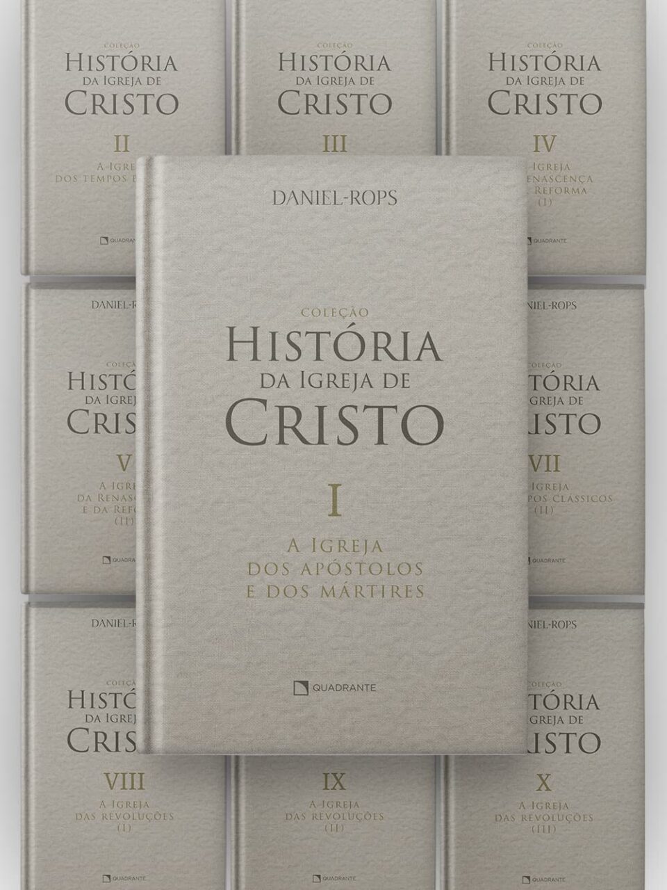 Coleção História da Igreja de Cristo (10 Volumes) - Daniel Rops