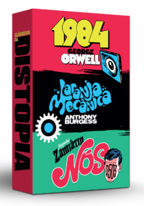 Box clássicos da distopia - Anthony Burgess, George Orwell e Ievguêni Zamiátin