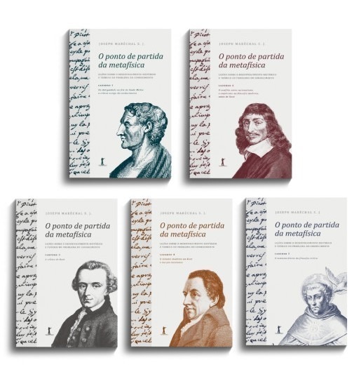 O ponto de partida da metafísica (5 volumes) - Joseph Maréchal, S. J.
