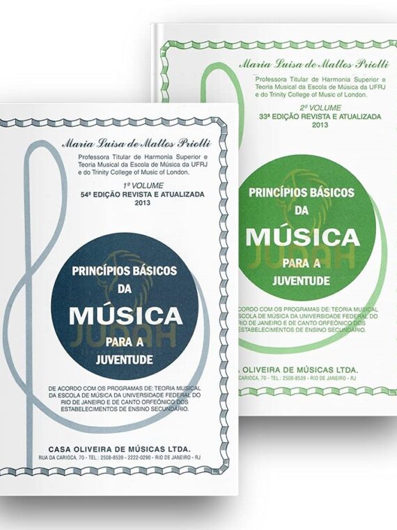 Kit Princípios básicos da música para juventude (2 Volumes) - Maria Luiza de Mattos Priolli