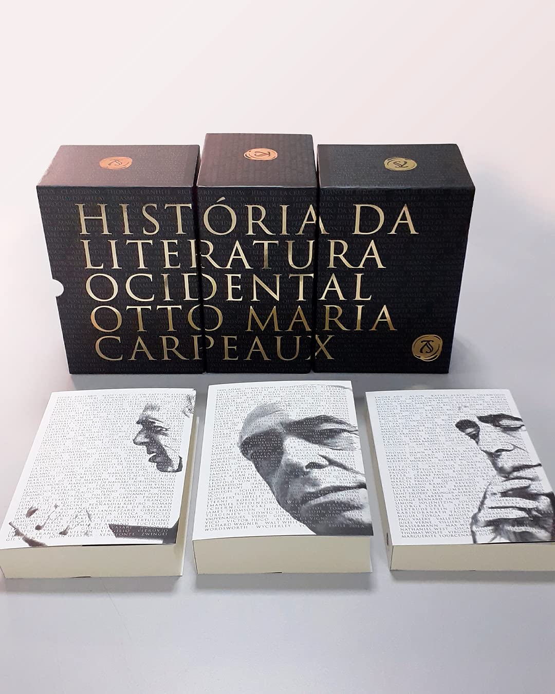 História da literatura ocidental – 3 Volumes – Otto Maria Carpeaux